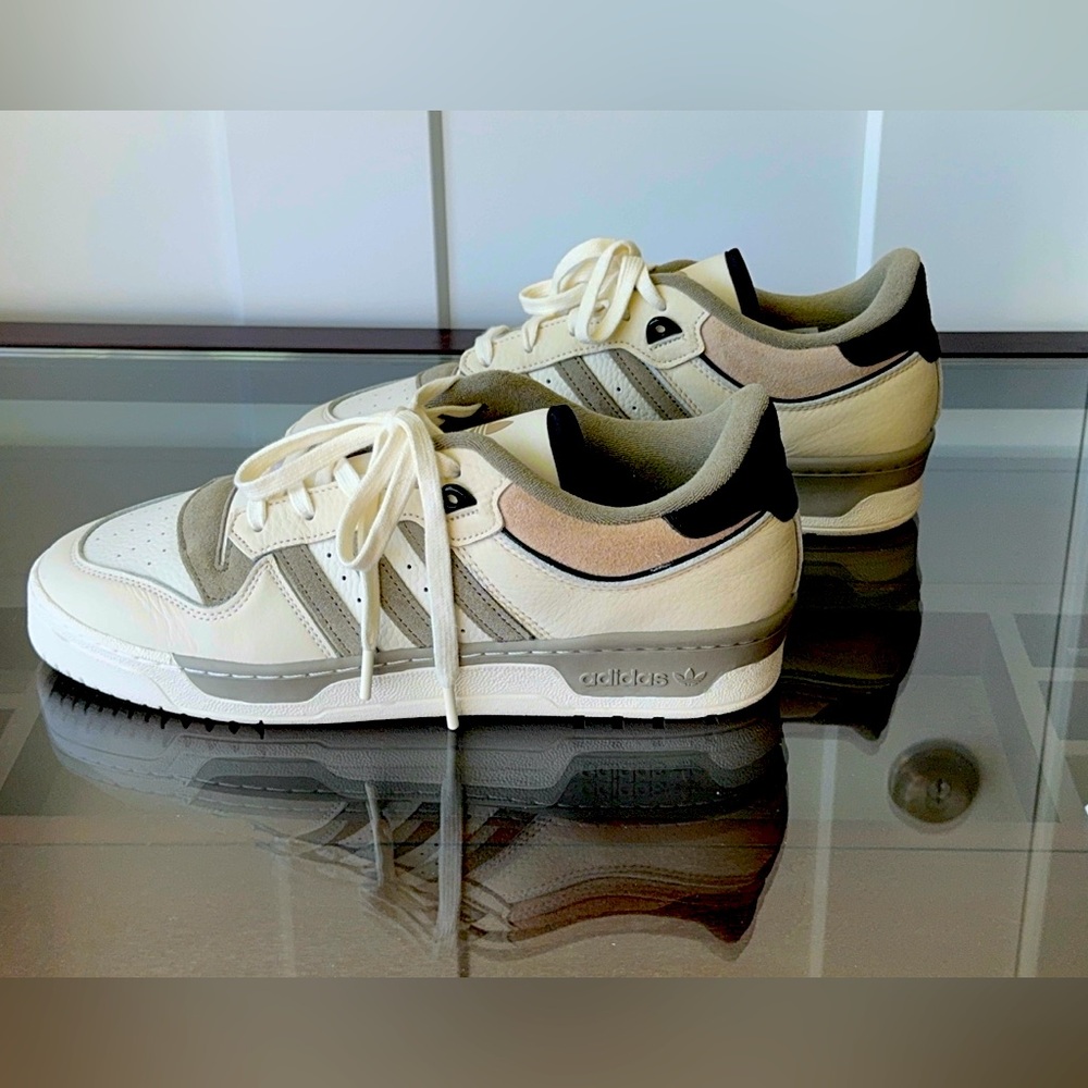 Men's Adidas Rivalry 86 shoes.